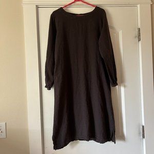 Linen Blend Dress